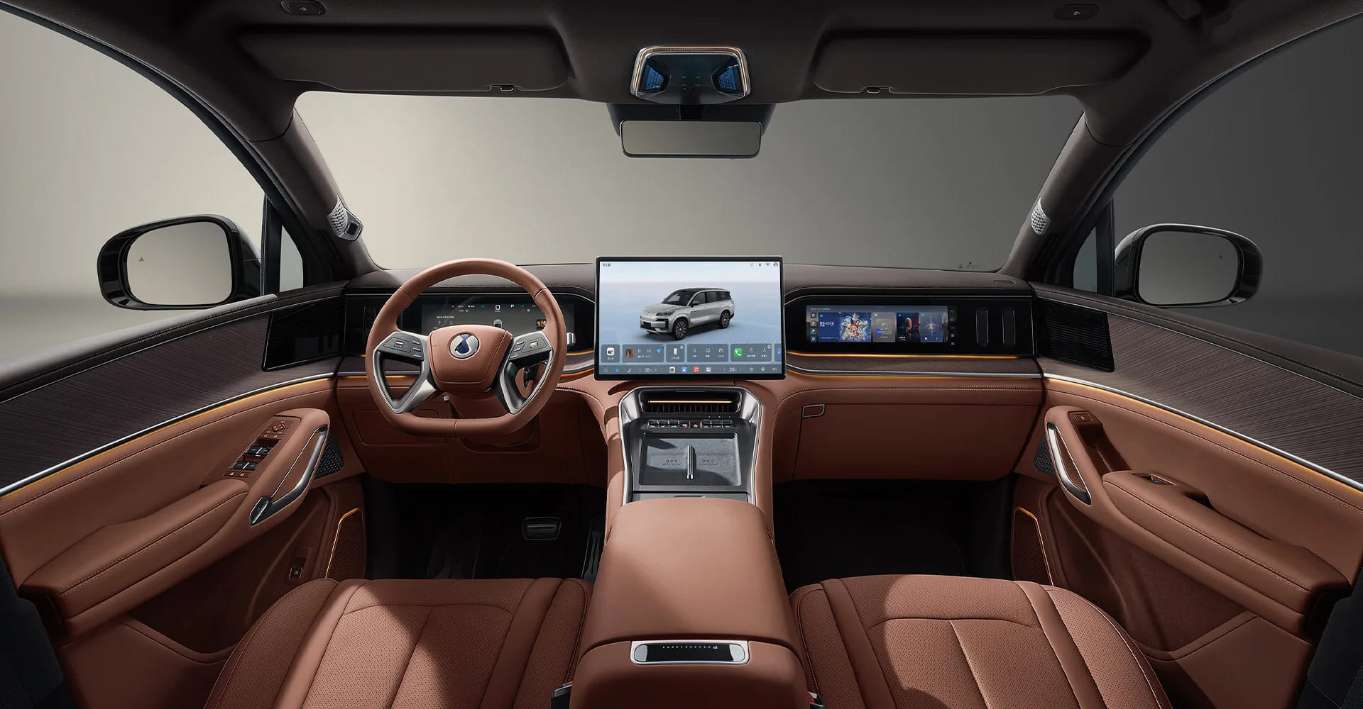 Гибридный автомобиль  Denza N9 DM 360